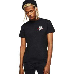 Legendary Diesel Black Snake Graphic T-Shirt Sz S 55 Print Tee Streetwear Cotton